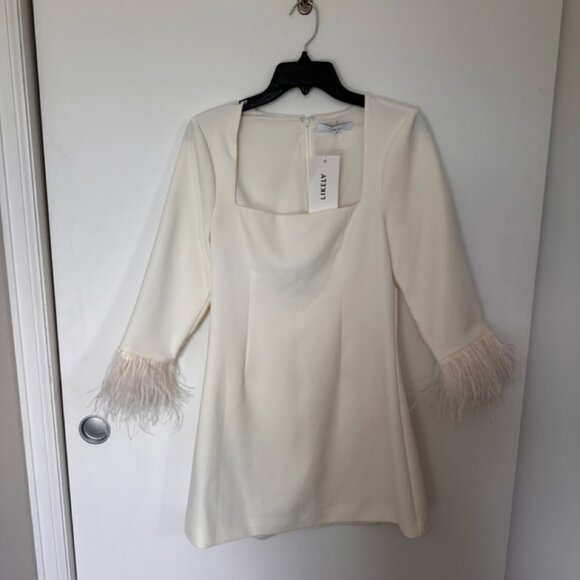 New Never Worn Revolve White Cher Mini Dress - Picture 8 of 9